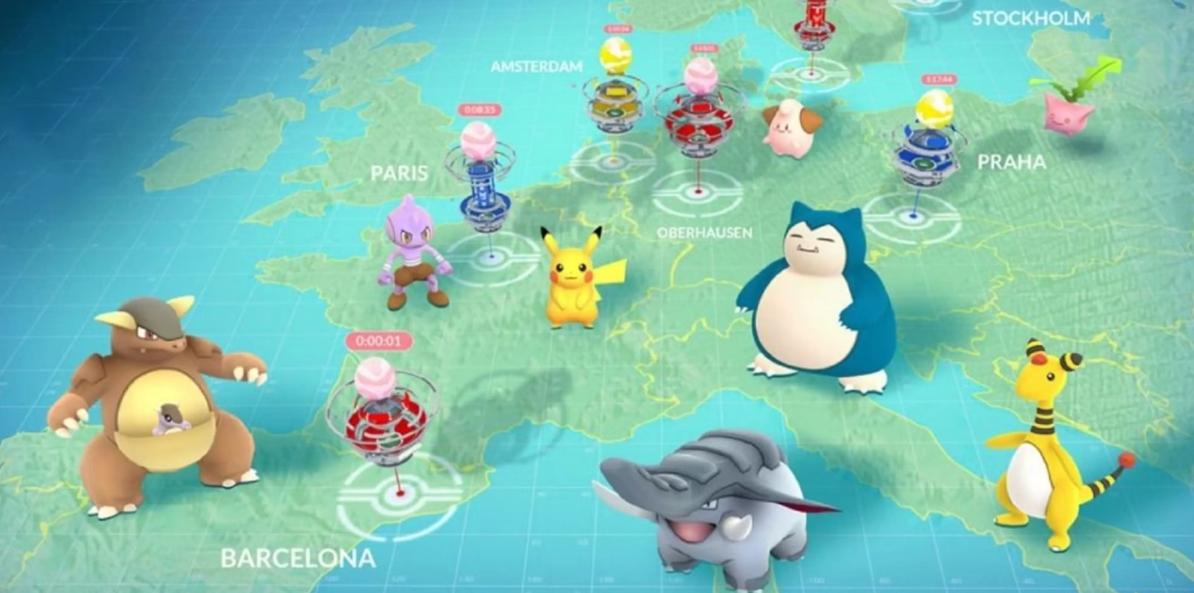 pokemon go gyms